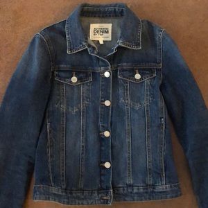 Zara Authentic Blue Denim Jean Jacket by TRF